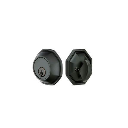 8460 Octagon Tuscany Bronze Deadbolts -FB