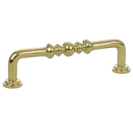 Emtek 86128 Spindle Pull- Polished Brass