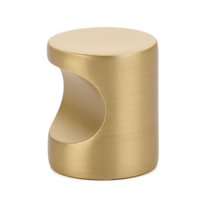 Emtek 86150 Finger Pull- Satin Brass