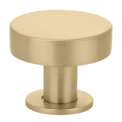 Emtek 86321 Cadet Knob- Satin Brass