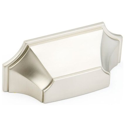Empire Cup Pull - Satin Nickel