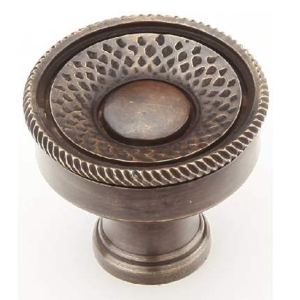 Sonata Round Knob - Dark Antique Bronze