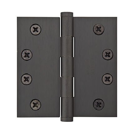 Emtek 4x4 Steel Hinge in Oil Rubbed Bronze finish