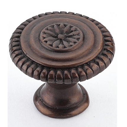 Schaub Sonata, Cabinet Knob - Dark Antique Bronze