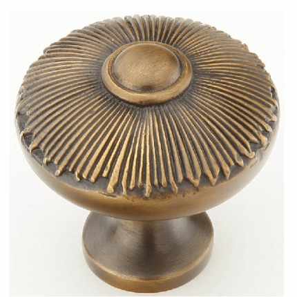 Sunburst Round Knob - Estate Dover