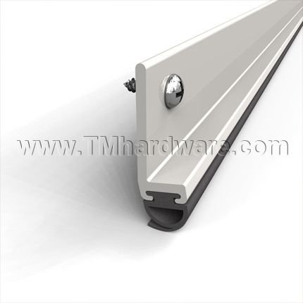 Zero #99 Door Gasket or Meeting Stile, 1" Aluminum with .25" Neoprene Seal