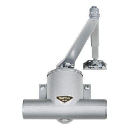 Norton 78-B/F, Door Closer, Surface Closer, Regular arm, size 2-4, No Hold Open, Aluminum Painted Finish