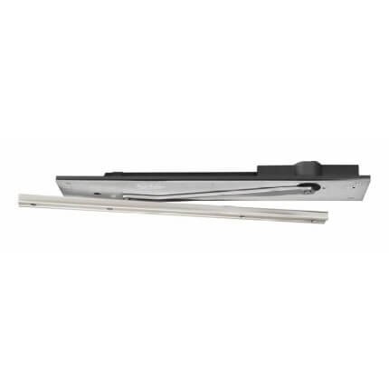 Norton 93 Series, Door Closer, Overhead Concealed, Center Hung, Single Acting, ADA, non-hold open, Aluminum Painted Finish