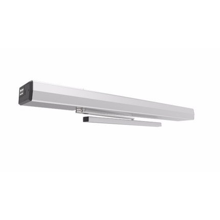 Norton 6300, Automatic Door Closer, Electromechanical, 6311 Pull Side, Aluminum Painted Finish