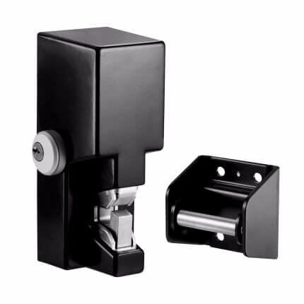 Securitron GL1 Electromechanical Gate Lock, Gate Lock, 12/24 VDC, Standard Fail Locked