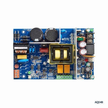 Securitron AQD4 Series Switching Power Supply, 4 Amp, Dual Voltage Power Supply Board Only