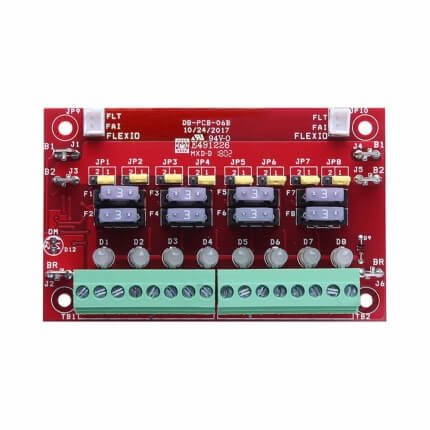 Securiton AQL D8 Power Distribution Module, 3 A ATO Fused Power Distribution Module