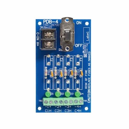 Securitron Power Distribution Boards, 4 PTC Outputs, 2 Amp each