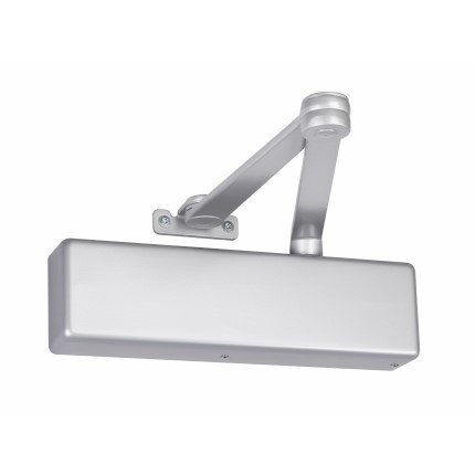 Norton 7570, Door Closer, Surface Closer, Regular rigid arm, No Hold Open, Aluminum Painted Finish