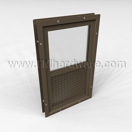 Vision Kit VLFS10SP, Security and Detention Frame with Speaker, 1" - 3" Doors, Glass up to 1-11/6", up to 4' x 4'