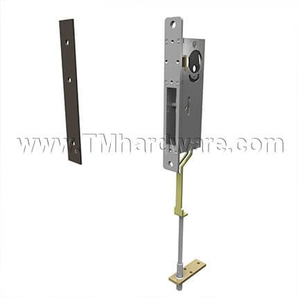 Adams Rite Flushlock 1870HM, Cylinder Operated, For Hollow Metal Swinging Doors
