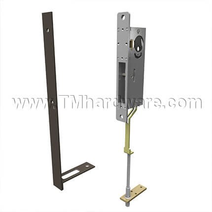 Adams Rite Flushlock 1877, Cylinder Operated, For Swinging Wood Doors