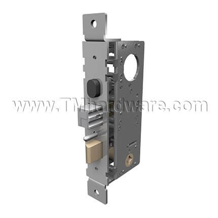 Adams Rite Deadlock 2290-00 Dual Force®, Interconnected Deadbolt/Deadlatch, No Handle, For Hollow Metal and Wood Doors