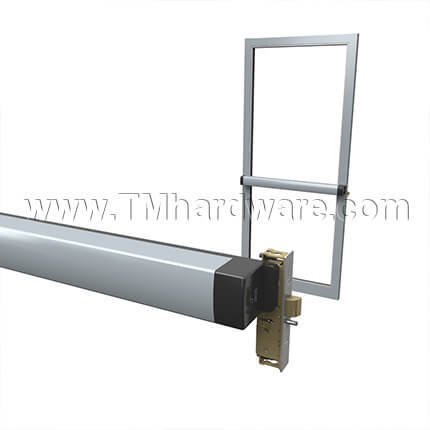 Adams Rite Exit Device 8400 Series, Mortise Deadlatch, For Narrow Stile Aluminum Doors