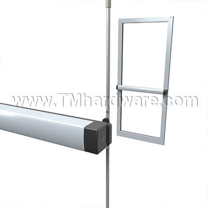 Adams Rite Exit Device 8600 Series, Concealed Vertical Rod, For Narrow Stile Aluminum Doors