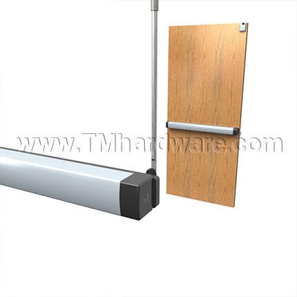 Adams Rite Exit Device 8900 / 3900 Series, Surface Concealed Vertical Rod, For Wood Doors
