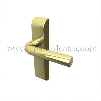 Adams Rite Deadlock 2190-ME Dual Force®, Interconnected Deadbolt/Deadlatch, Aventura Designer Handle, For Narrow Stile Aluminum Doors