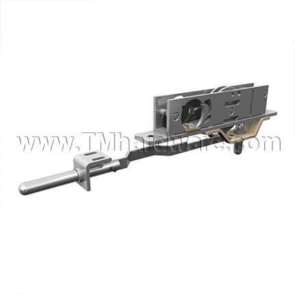 Adams Rite Deadlock MS1861 Series MS®, Bottom Rail Locking, For Ultra Narrow Stile Doors