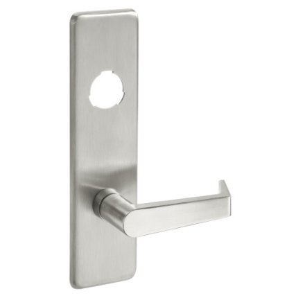 Accentra AU-426F Escutcheon x Lever Trim, Classroom / Storeroom, Less Cylinder, Augusta Lever, Satin Stainless Steel Finish