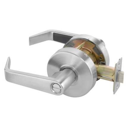 Accentra 4602LN Privacy Lock, Augusta Lever, Satin Chrome 626