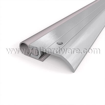Pemko #297 Door Gasket or Meeting Stile, Aluminum with Rubber Bulb Seal .25"