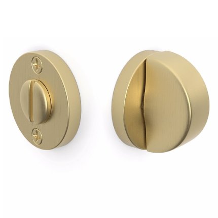 Emtek #8682 Disc, Double Rosette, Thumbturn Privacy Bolt, Arched