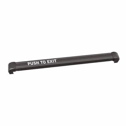 Securitron TSB Touch Sense Egress Bar, 36" Length, Black Anodized Finish