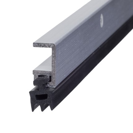 Aluminum door gasket for door seals