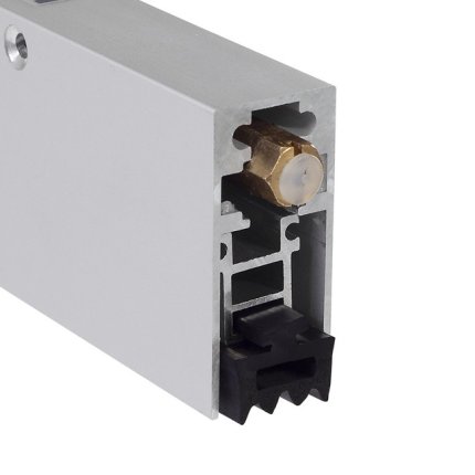 Barzen #AS20 Automatic Door Bottom, Heavy Duty Soundproofing, Sponge Neoprene Seal, Surface Mounted - QUICK SHIP