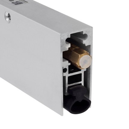 Barzen #AS30, 36.25" - 42", Clear Anodized Aluminum Finish