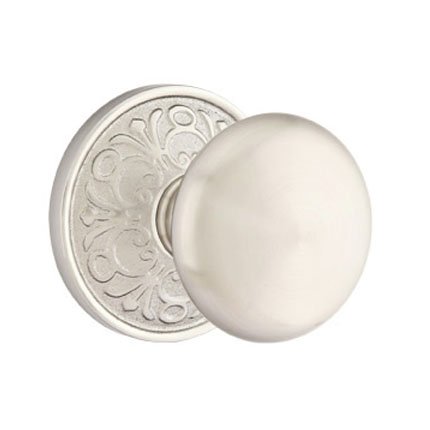 Emtek 8106P American Heritage Classic Brass Providence Knob, Lancaster Rosette