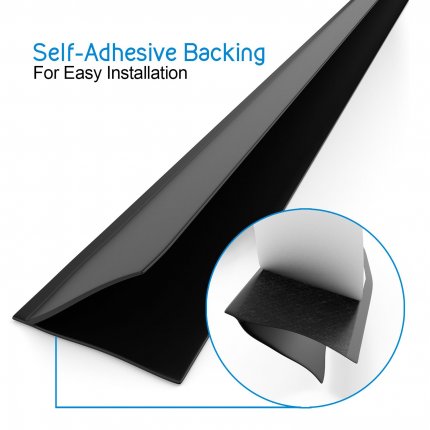 Barzen #WA30 Self Adhesive Weatherstrip, 7/16" Wide Fin, 5/16" Depth