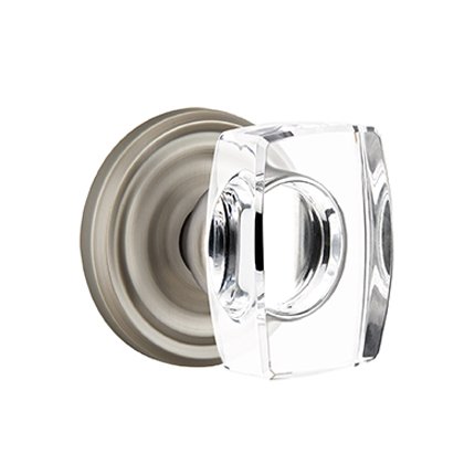 Emtek 8100WS American Heritage Windsor Crystal Knob, Regular Rosette