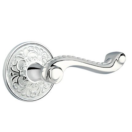 Emtek 8106RL American Heritage Classic Brass Rope Lever, Lancaster Rosette
