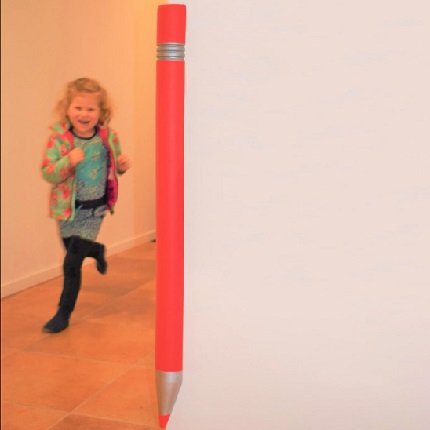 Arte Viva Wall Corner Guard, Cute Pencil Shape,  39" Length