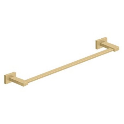 Deltana 55D Bath Series, Towel Bar Satin Brass (US4) Finished