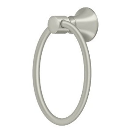 Deltana 88 Bath Series, Towel Ring Satin Nickel (US15) Finished