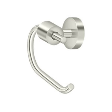 Deltana BBS Bath Series Solid Brass, Paper Holder Single Post Polished Nickel (US14) Finished