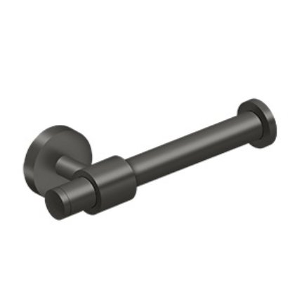 Deltana BBS Bath Series Solid Brass, Paper Holder Single Post "L" Oil-Rubbed Bronze (US10B) Finished
