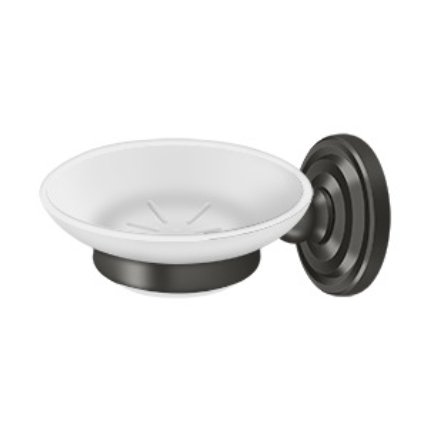 Deltana R Bath Series Solid Brass Soap Dish Oil-Rubbed Bronze (US10B) Finished