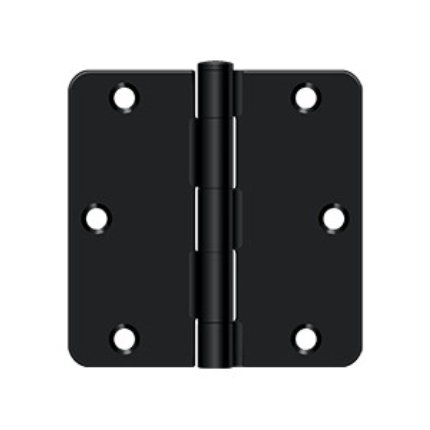 Deltana DTS35R4, Plain Bearing, Paint Black (US1B), Full Mortise