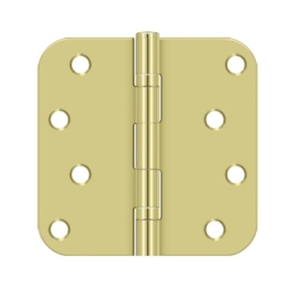 Deltana DTS44R5BB, 2 Ball Bearings, Polished Brass (US3), Full Mortise