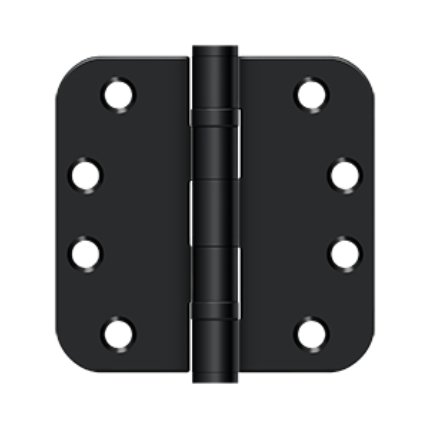 Deltana DTS44R5HDB, 2 Ball Bearings, Paint Black (US1B), Full Mortise