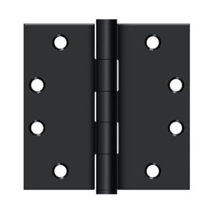 Deltana DTS45, Plain Bearing, Paint Black (US1B), Full Mortise