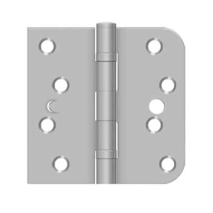 Deltana DTSS44058B32DRH-S, Plain Bearing, Satin Stainless Steel (US32D), Full Mortise